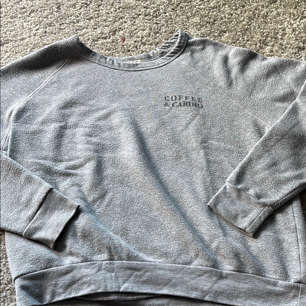 Reversible Grey Sweater